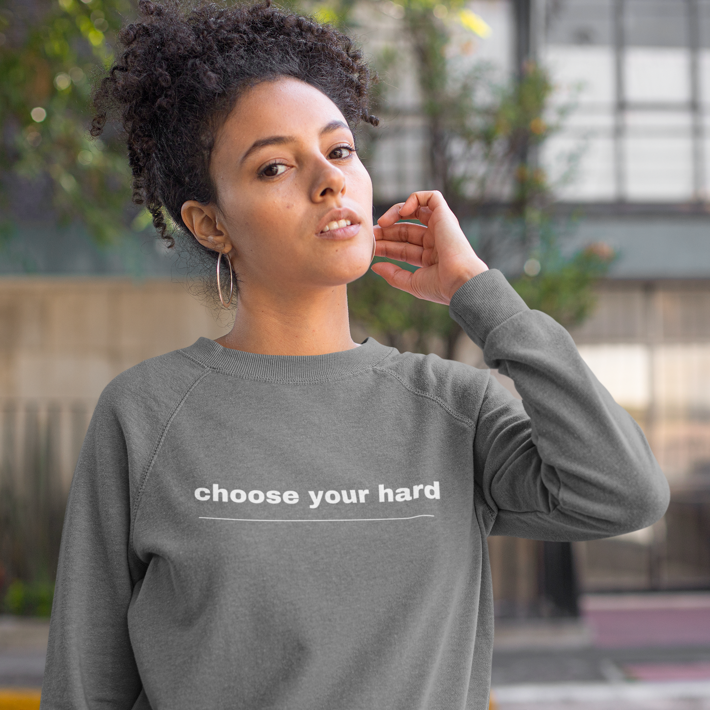 Choose Your Hard Organic Cotton T-Shirt - Unisex