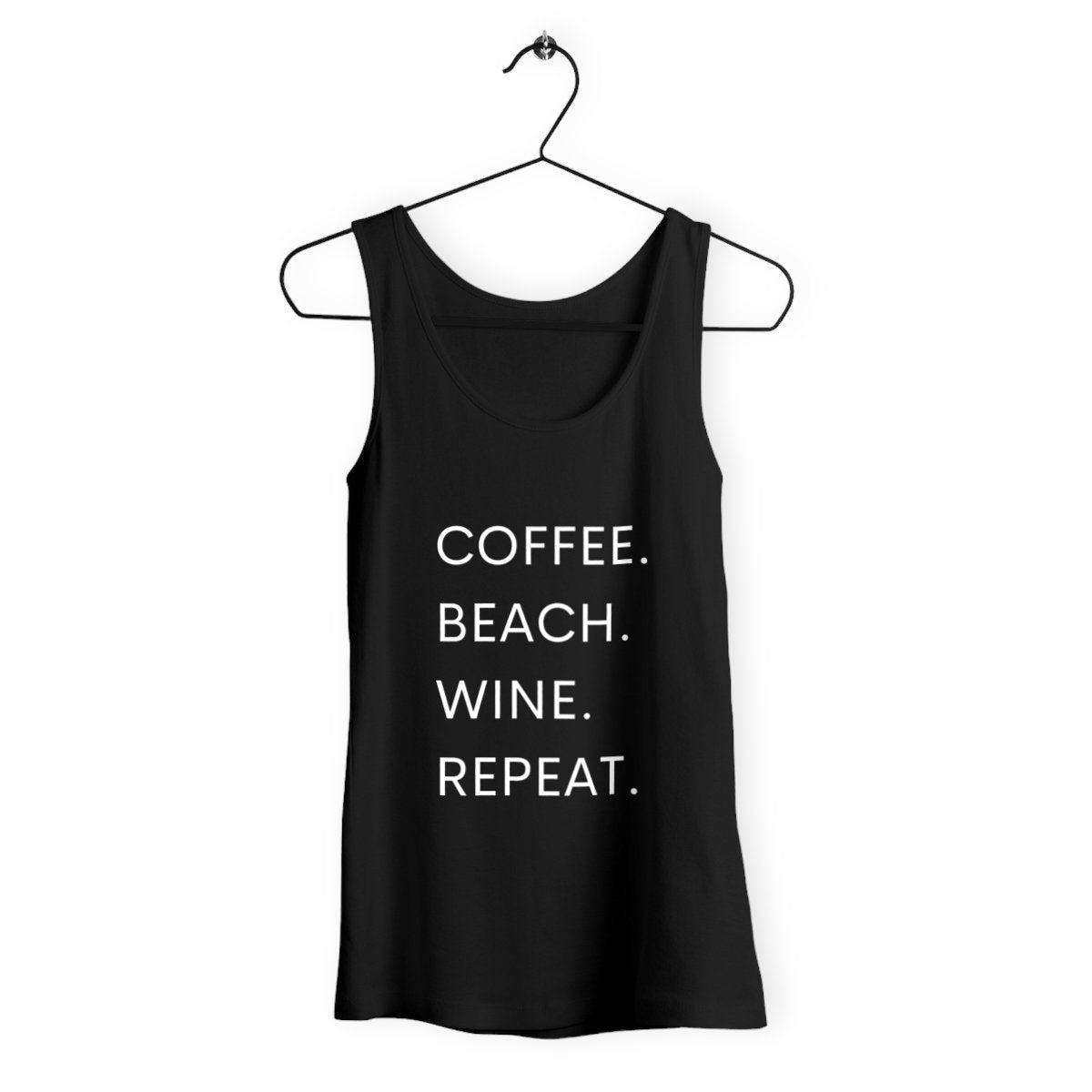 Summer Tank Coffee Beach Wine