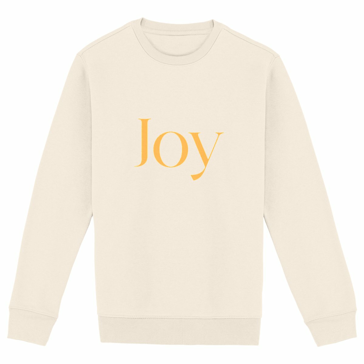 Joy - Premium Holiday Sweatshirt  - front_ivory