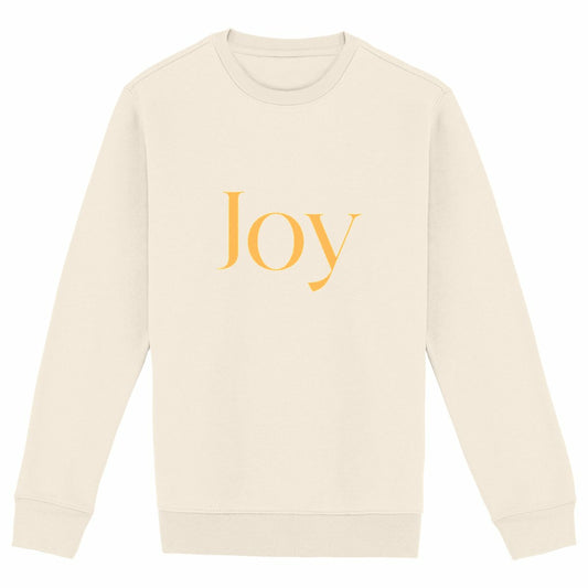 Joy - Premium Holiday Sweatshirt - front_ivory