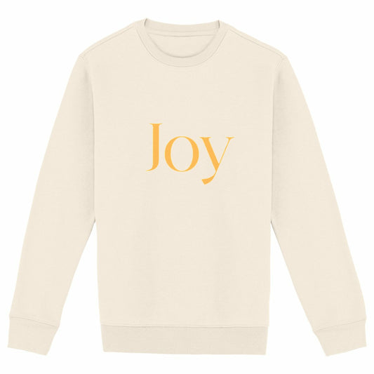 Joy - Premium Holiday Sweatshirt  - front_ivory