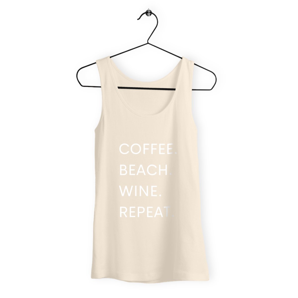 Summer Tank Coffee Beach Wine